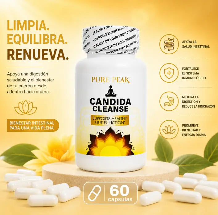 Candida Control Pro™- Desintoxicación Candida