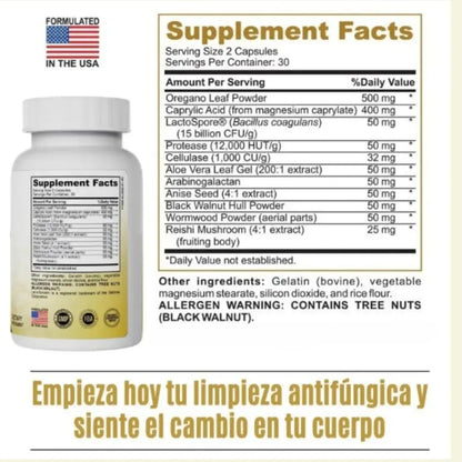 Candida Control Pro™- Desintoxicación Candida